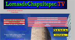 Desktop Screenshot of bienesraices.lomasdechapultepec.tv